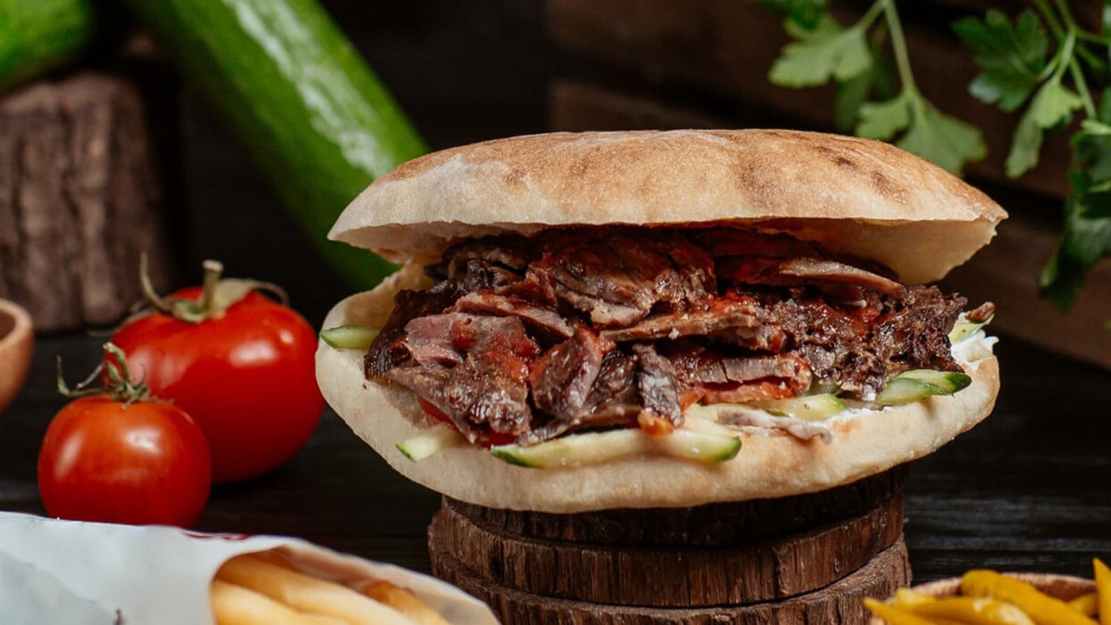 Mit einer Extraportion Eiweiß eignet sich der Fitness Protein Döner perfekt als Post-Workout-Meal.