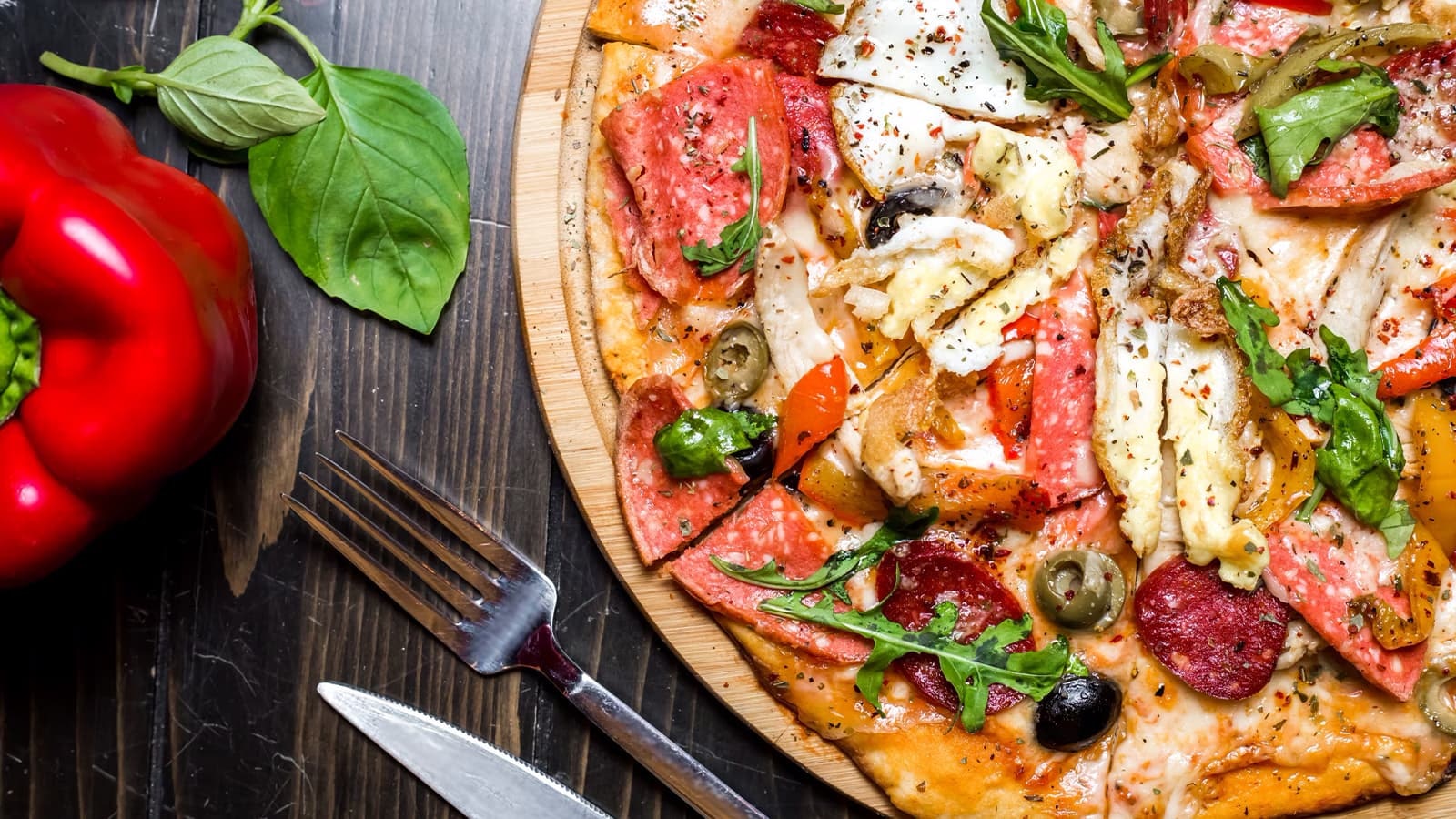 Wie viel Eiweiß hat eine Pizza?