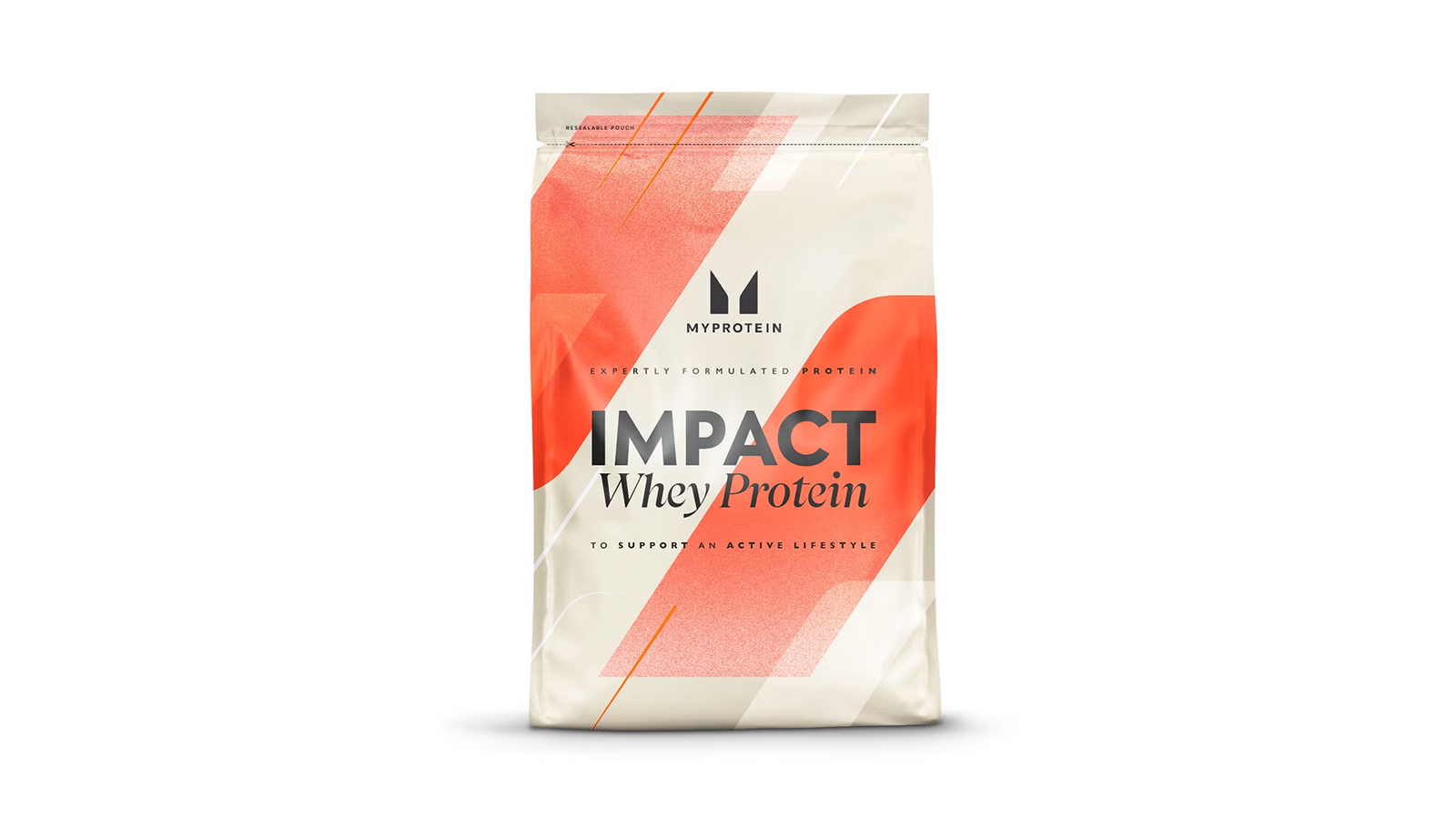 Produktbild einer Tüte Impact Whey Protein von MyProtein.