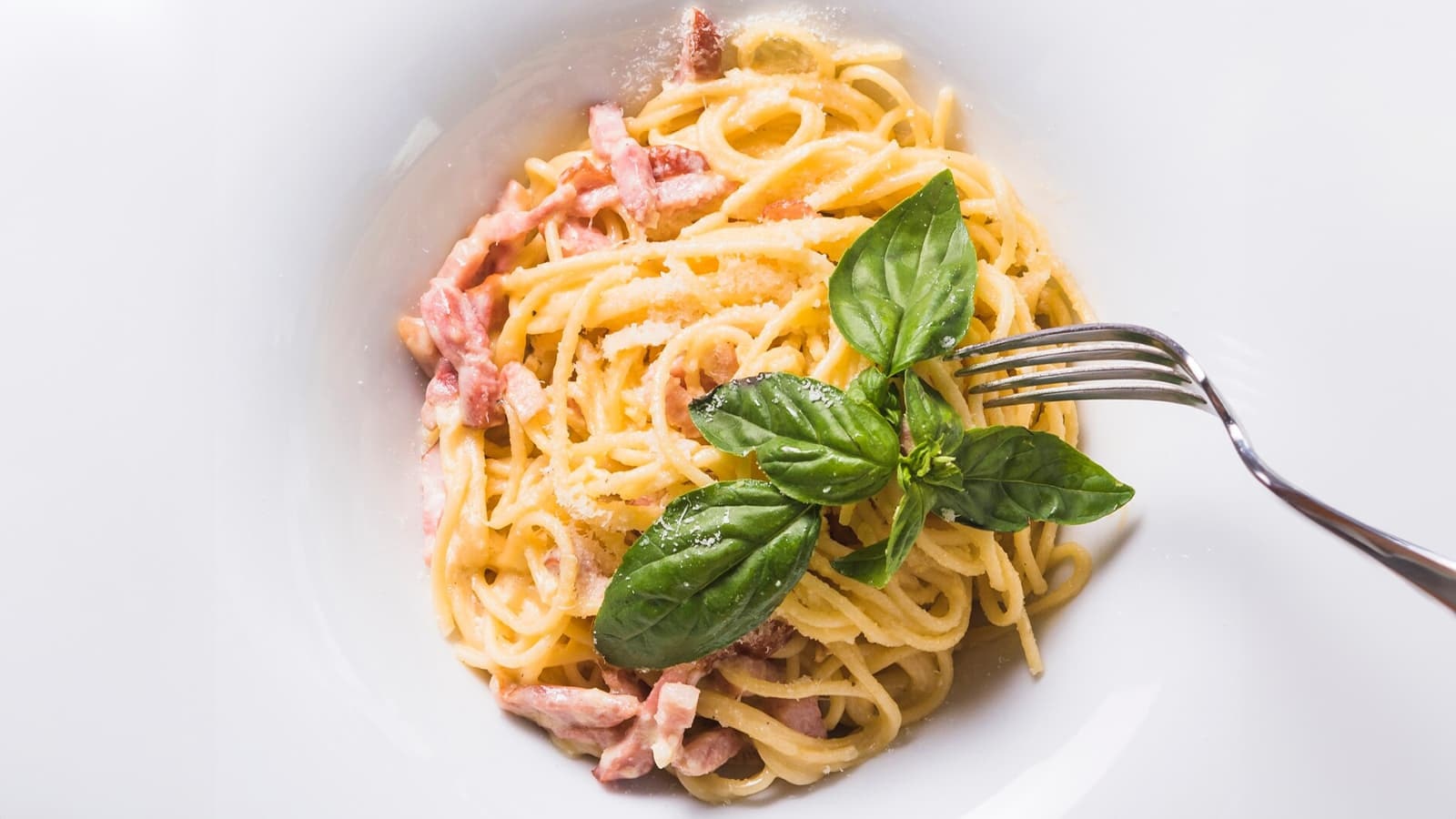 Gesunde Spaghetti Carbonara - Einfaches Rezept