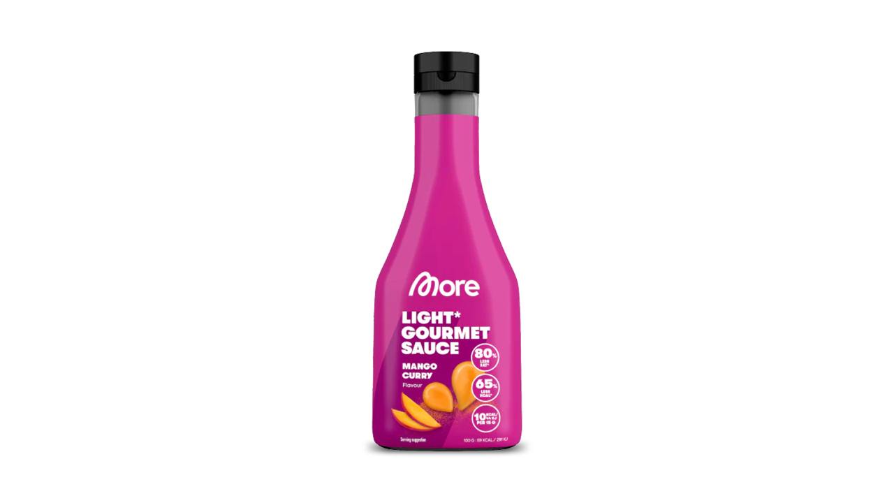 Produktbild von einer Flasche More Light Gourmet Sauce.