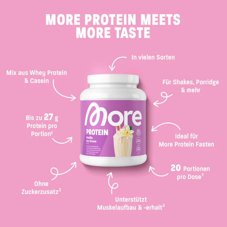 More Nutrition Proteinpulver im Test!