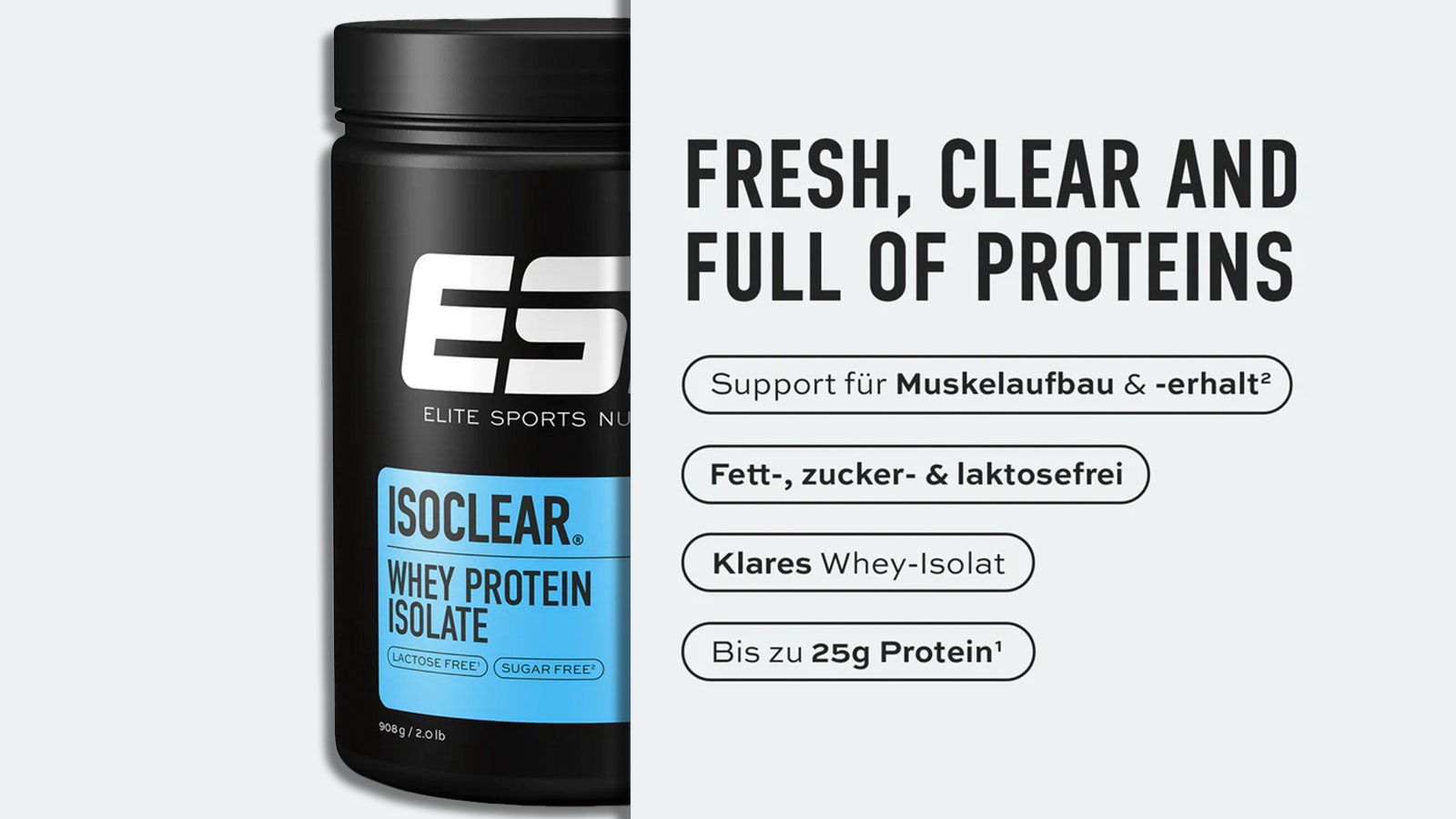 Jetzt neu: ESN Isoclear "Blue Raspberry" - Wie schmeckts?