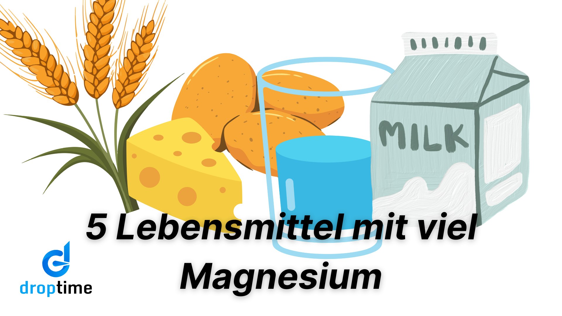 5 Lebensmittel mit viel Magnesium 🐄