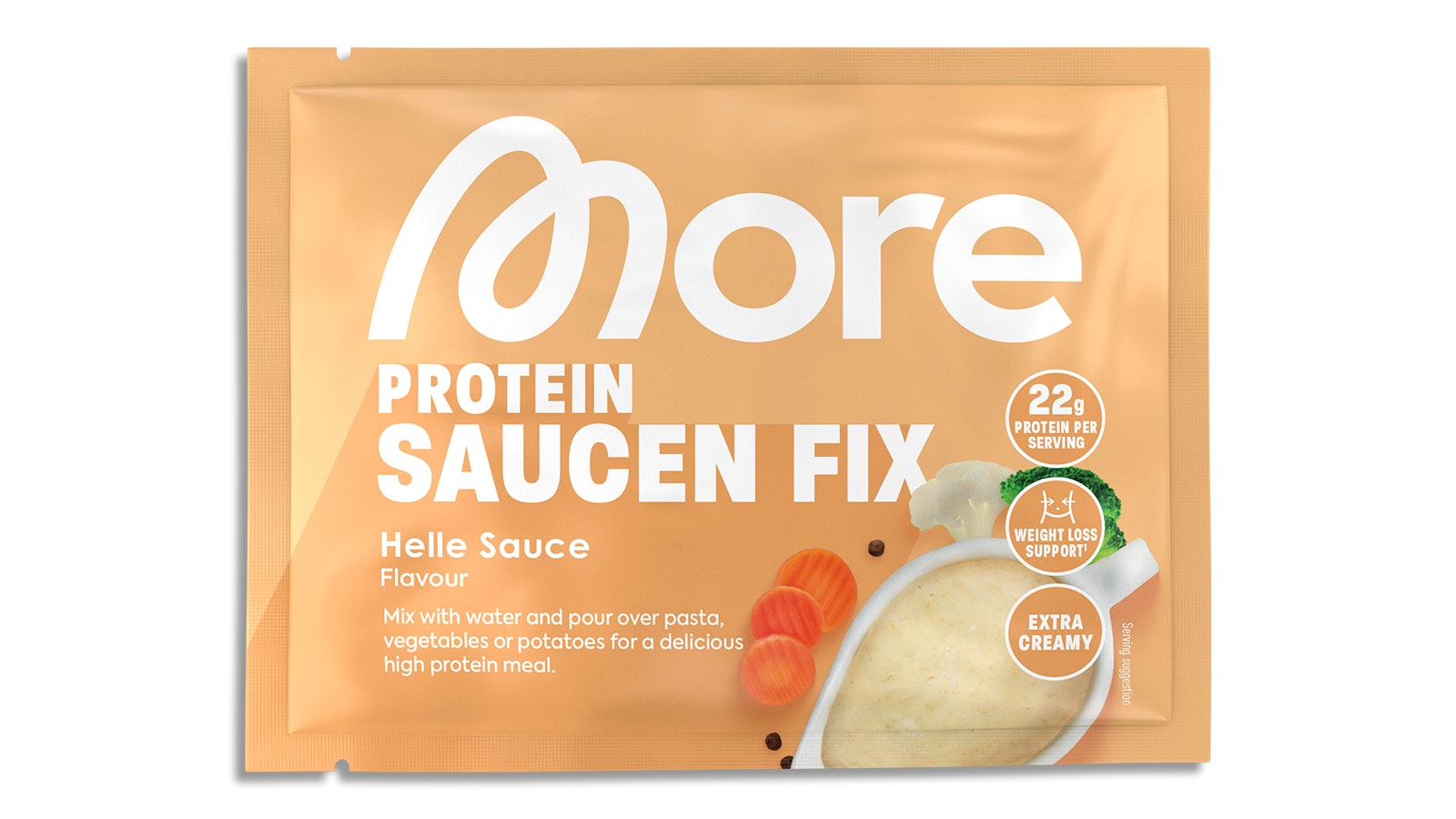 Produktbild der More Protein Saucen Fix im Helle-Sauce-Geschmack
