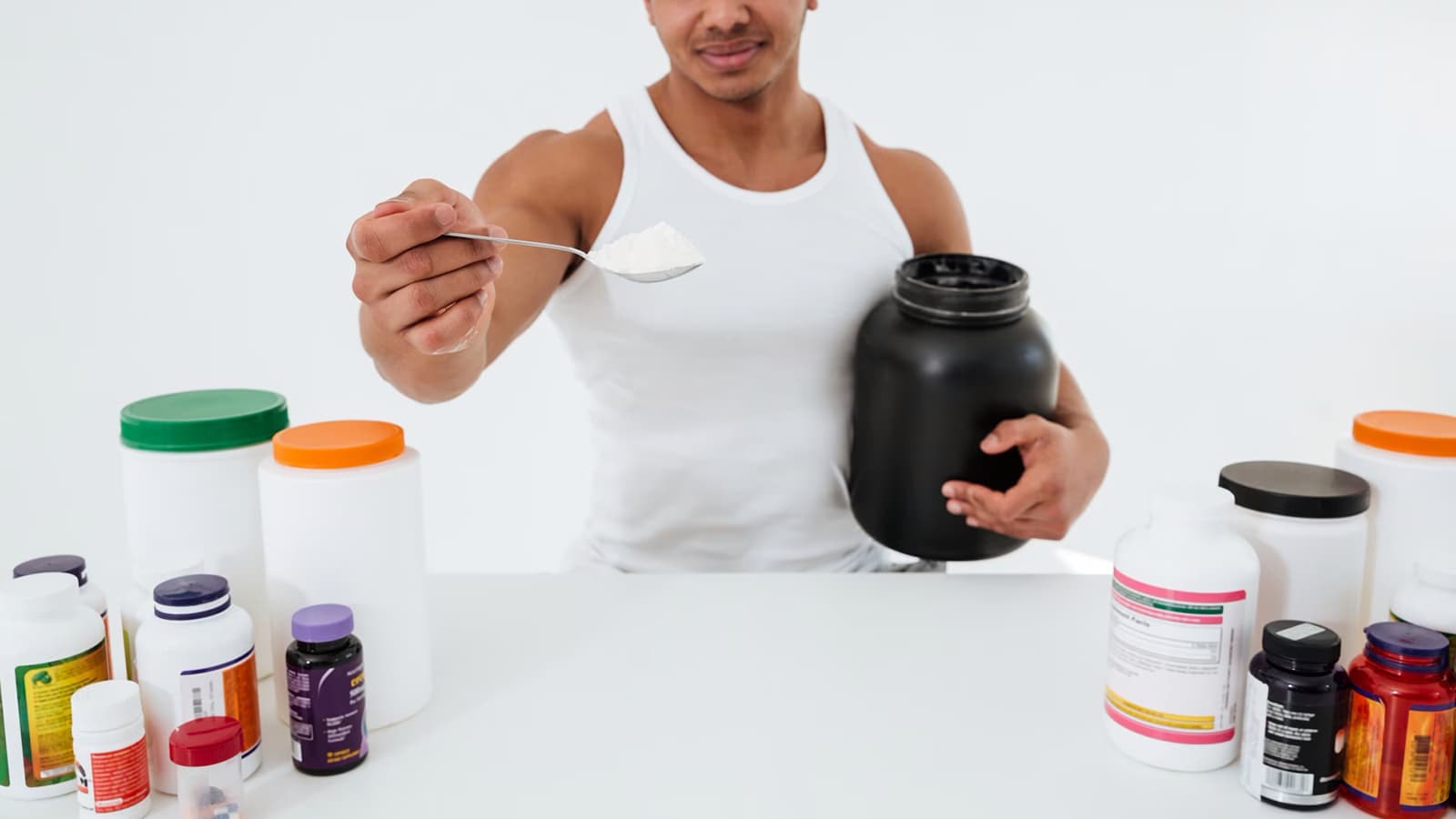 Muskelmasse aufbauen mit Supplements 🔥💊