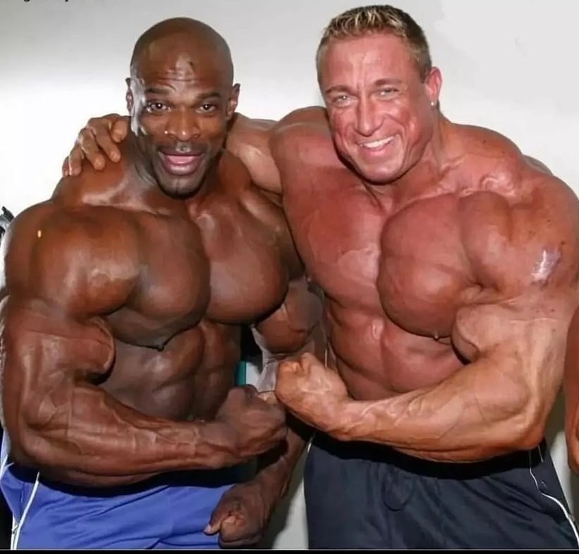 Bild von Ronnie Coleman und Markus Rühl