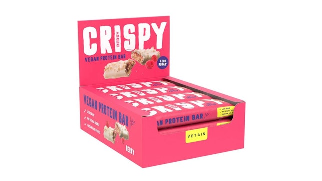 CRISPY veganer Proteinriegel (12 x 55g)