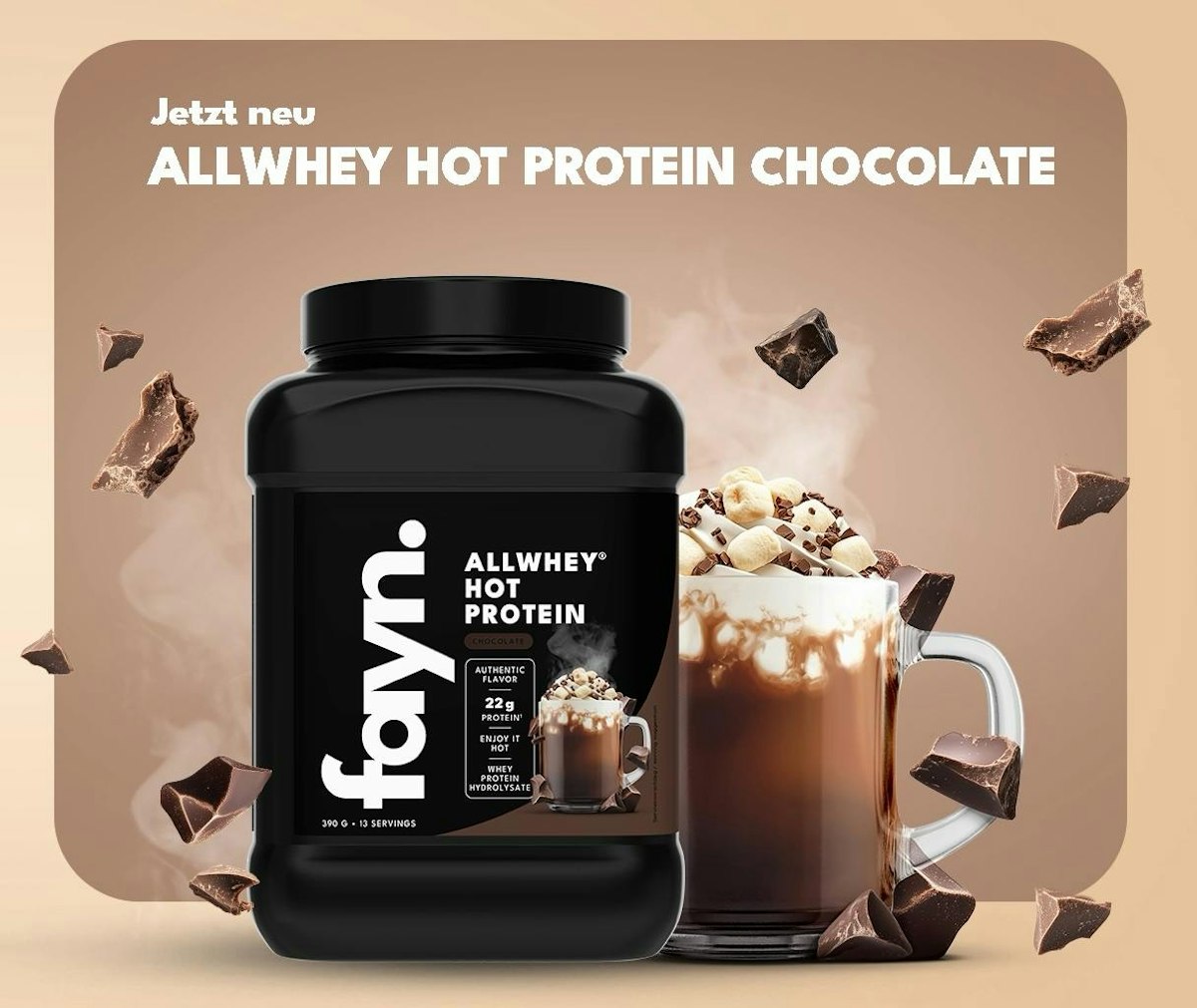 fayn Allwhey Hot Protein 