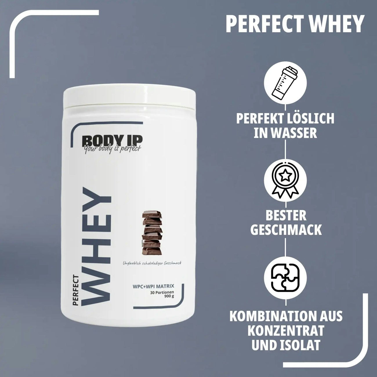 Bild vom Proteinpulver von BodyIP