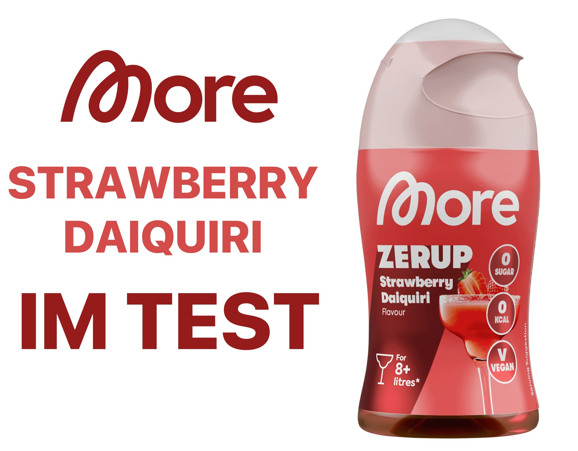 More Nutrition Zerup “Strawberry Daiquiri” im Test