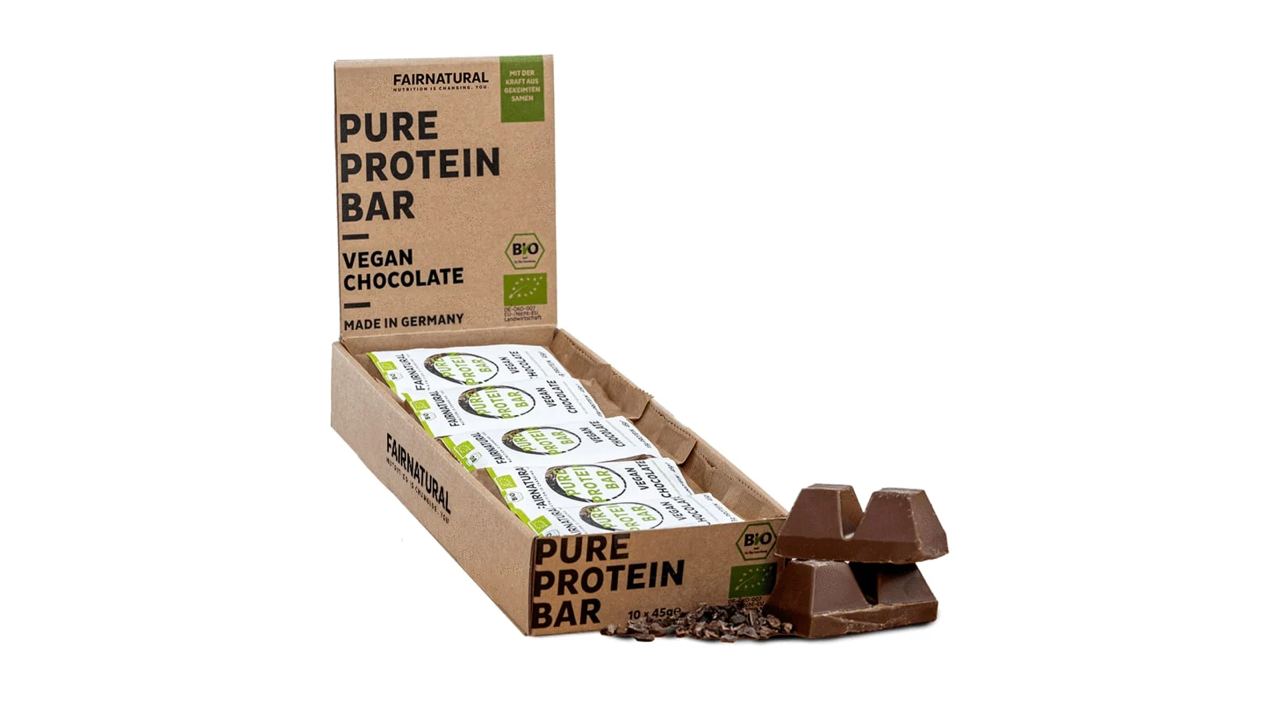 Bio Proteinriegel Vegan (10 x 45g)