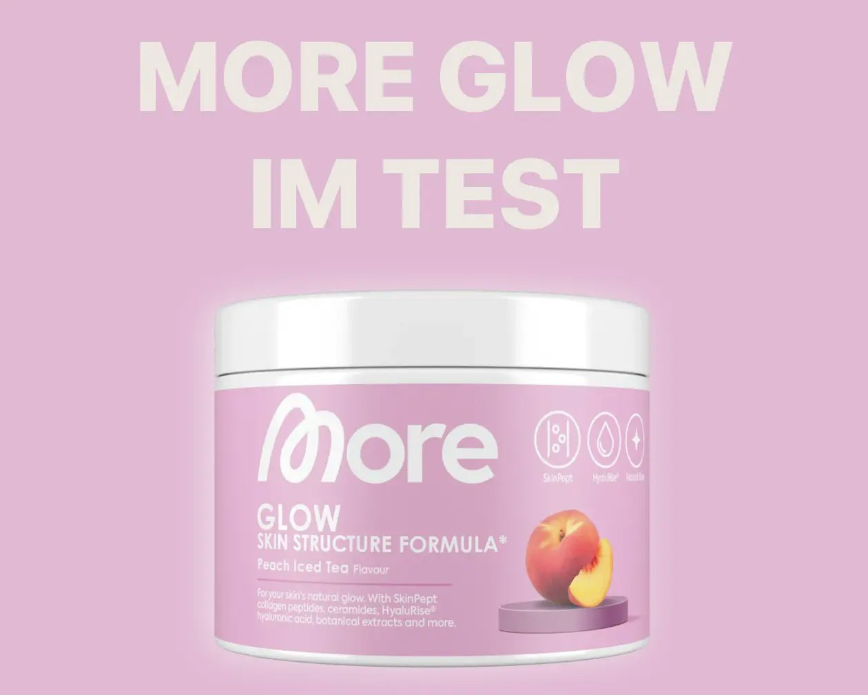 More Nutrition Glow Skin Structure Kollagen + Hyaluron