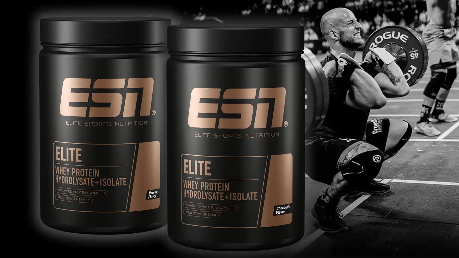 Produktbilder vom ESN Elite Whey Protein