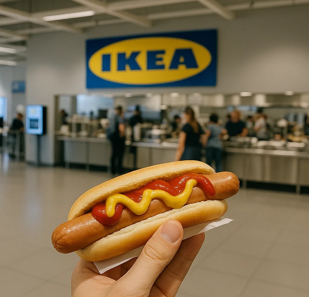 Bild vom Ikea Hot Dog