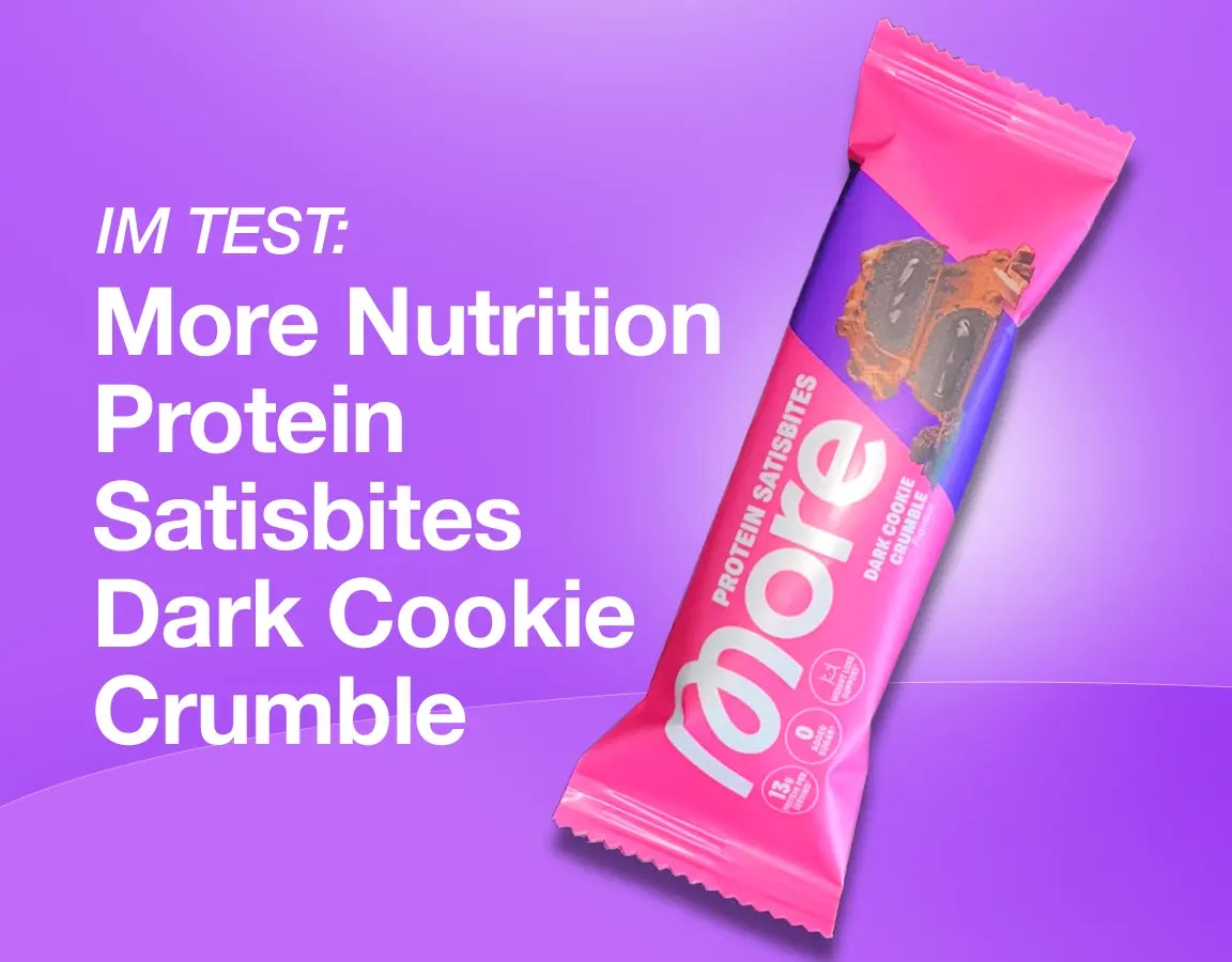 Produktbild und Titel der More Protein Satisbites.