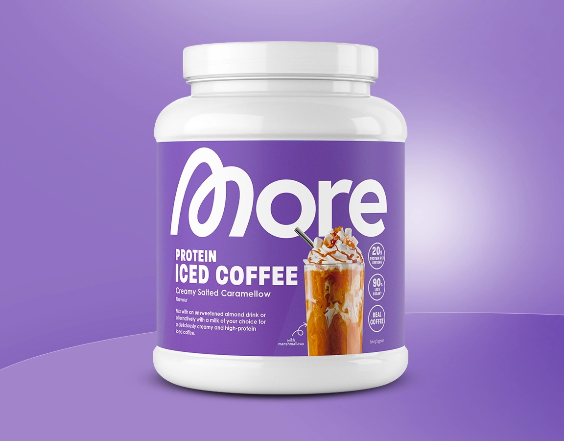 Produktbild vom More Protein Iced Coffee Creamy Salted Caramellow