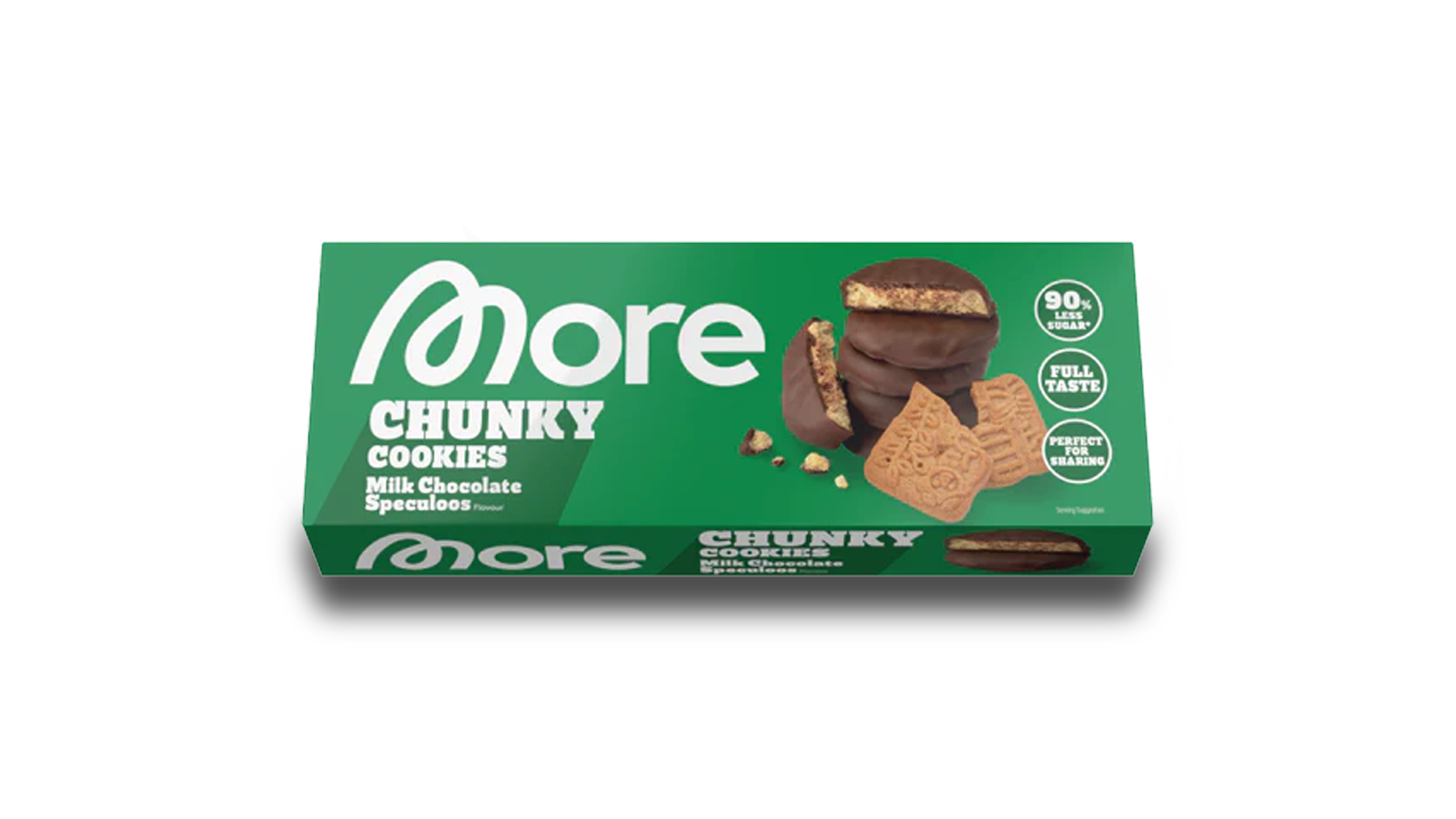 Produktbild von einer Packung More Chunky Cookies.