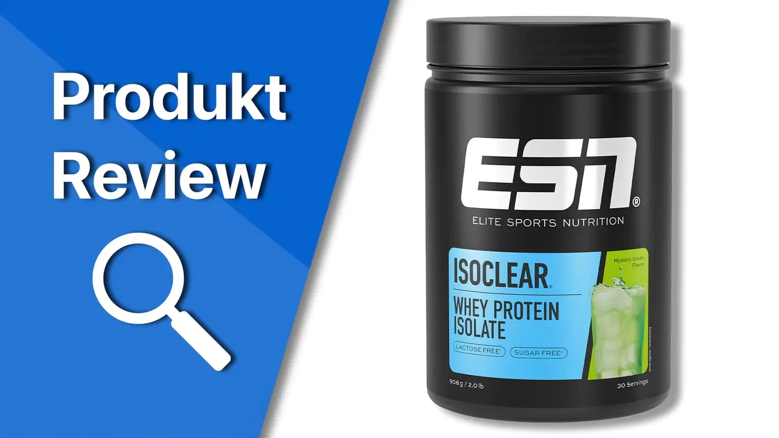 Alles über das Isoclear Whey Isolate von ESN! 🍹