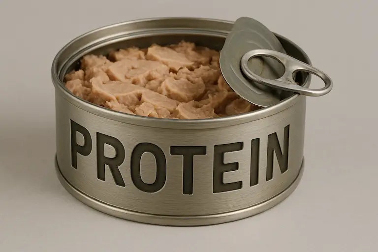 Wie viel Eiweiß hat Thunfisch aus der Dose?