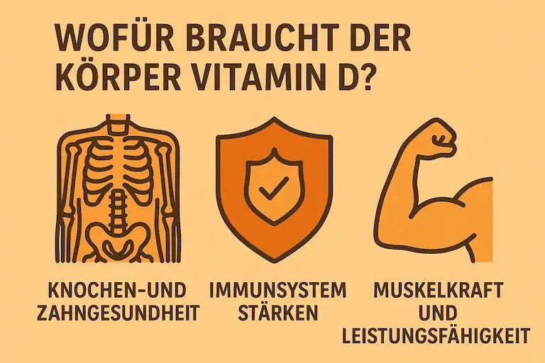 Wofür braucht der Körper Vitamin D?