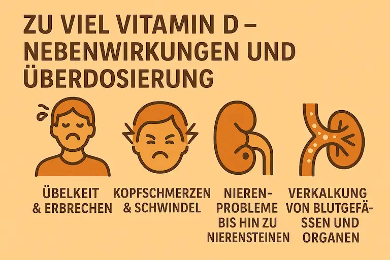 Wie viel Vitamin D am Tag? | Dosierung & Nebenwirkungen