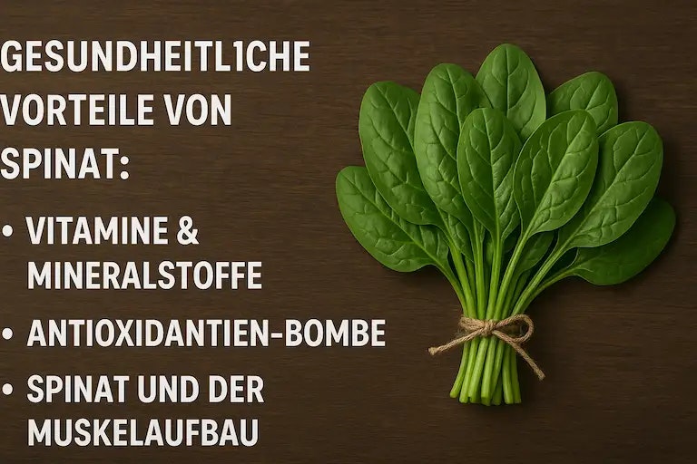 Gesundheitliche Vorteile von Spinat