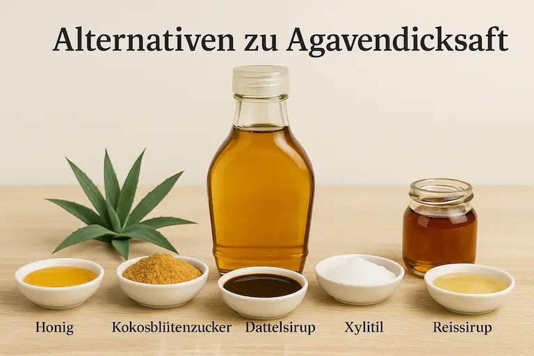 Kalorienarme Agavendicksaft Alternativen