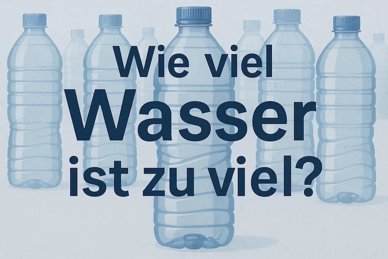 Wie viel Wasser sollte man am Tag trinken?