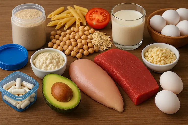 Der perfekte Ernährungsplan für Muskelaufbau!