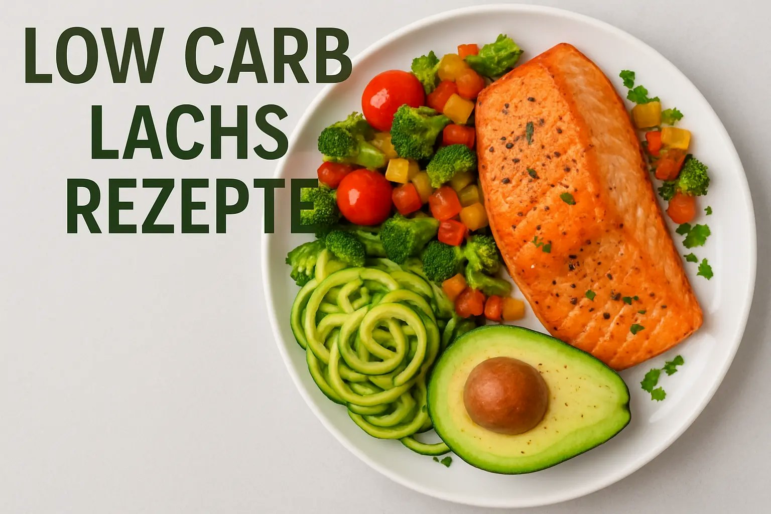 Lachs kann auch Low Carb! Hier sind leckere Rezepte 🐟💪🏽