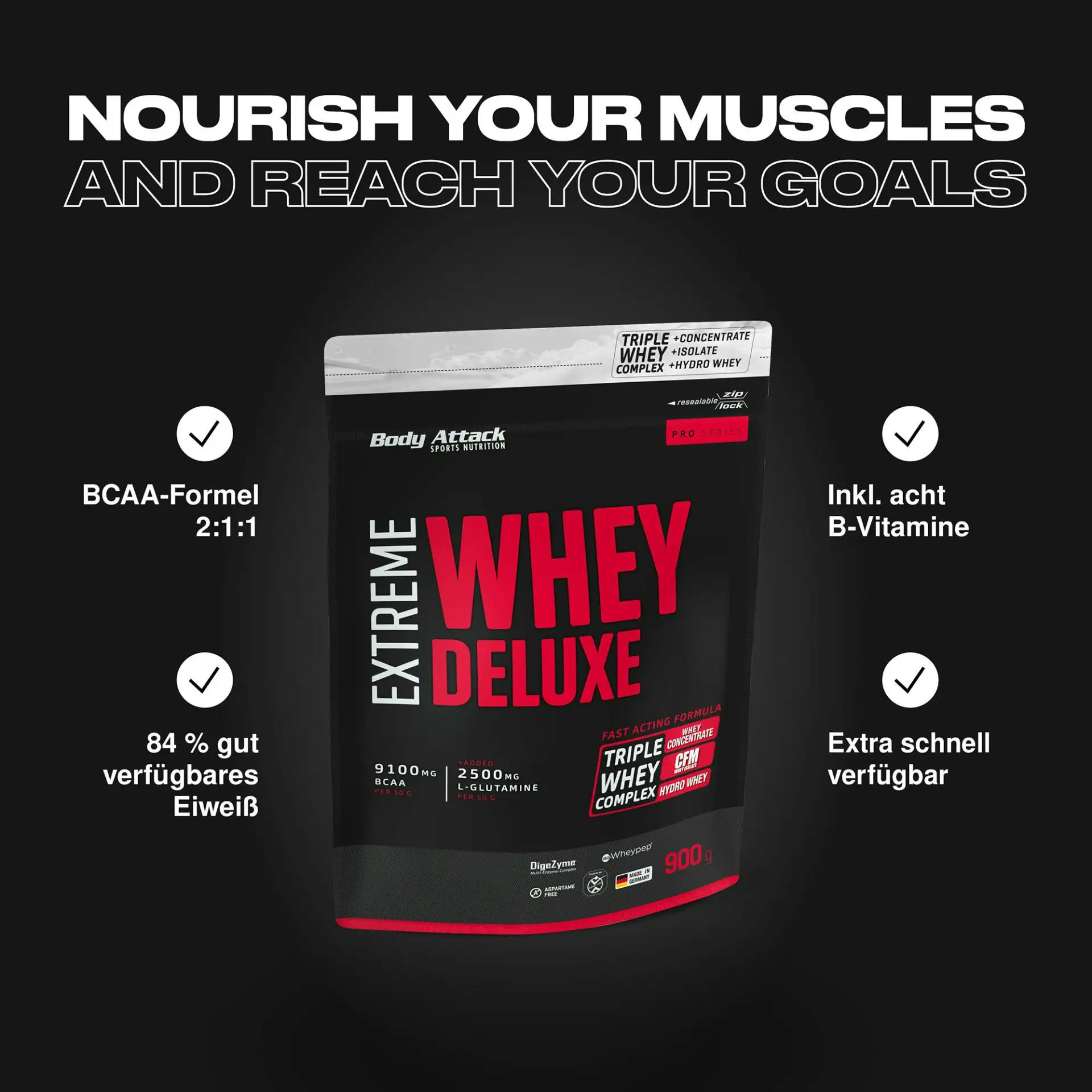 Bild vom Body Attack Proteinpulver