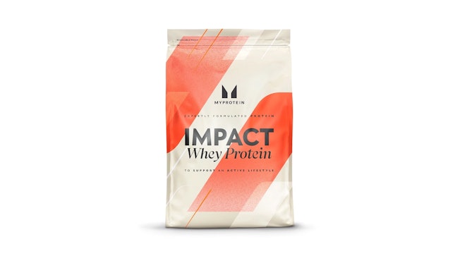 Produktbild einer Tüte Impact Whey Protein von MyProtein.