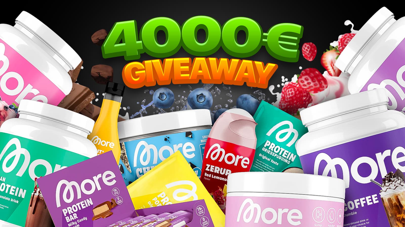 4000€ More Nutrition Gewinnspiel