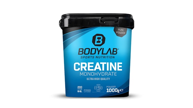 Produktbild einer Dose Kreatin Monohydrat von BodyLab.