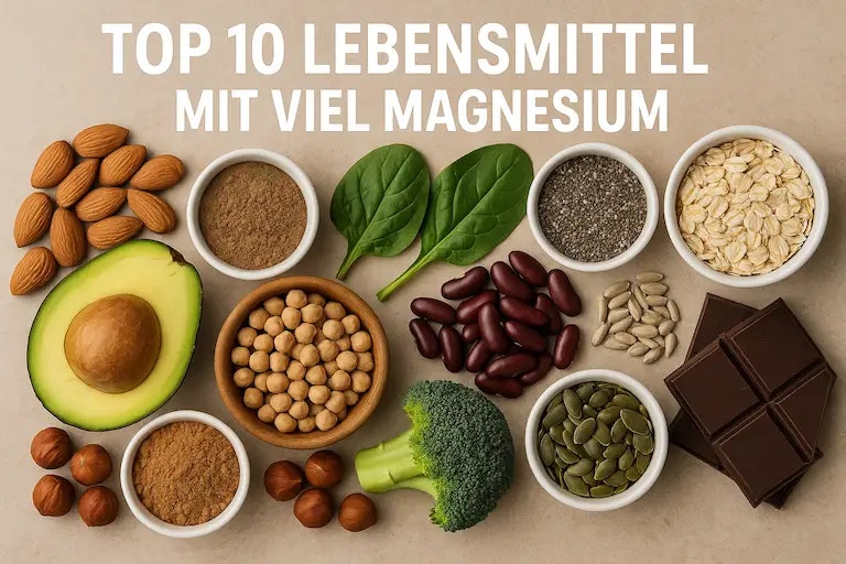 Magnesium in Lebensmitteln: Top-Quellen & Tipps