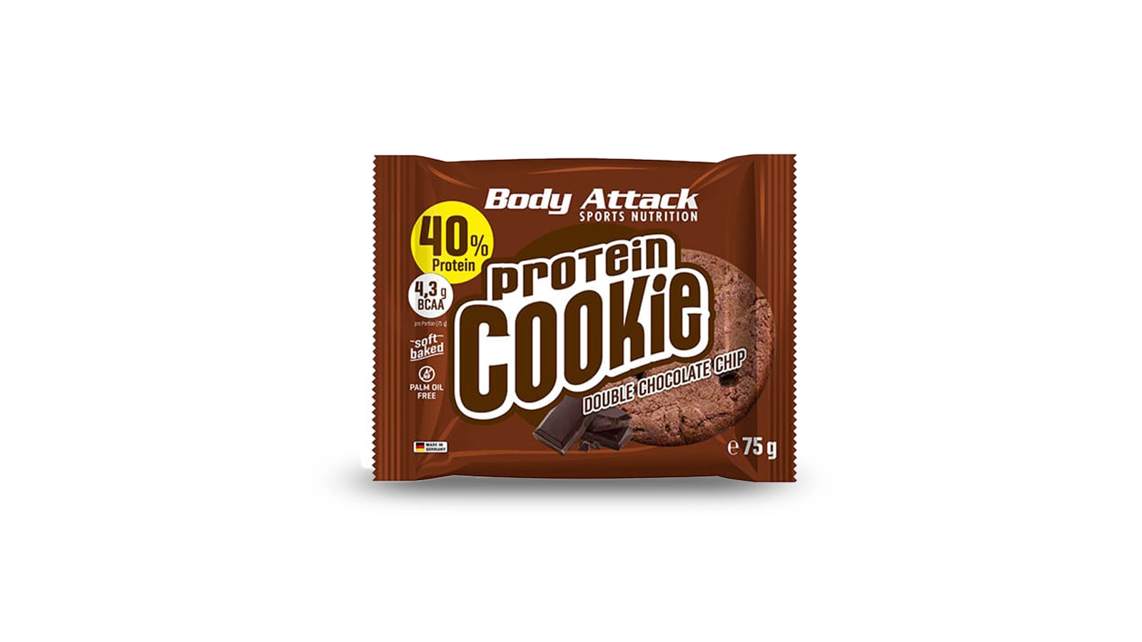 Produktbild von einem Protein Cookie von Body Attack.