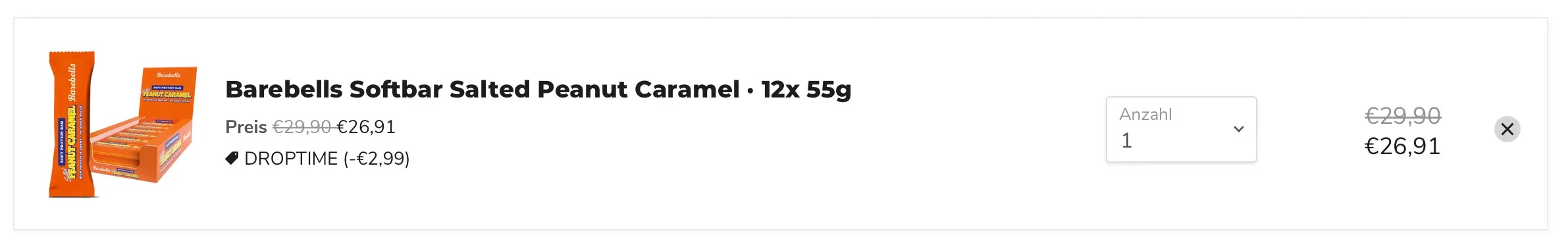 Barebells Gutscheincode