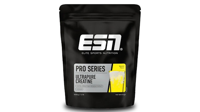 Produktbild von einer Tüte ESN Ultrapure Creatine.