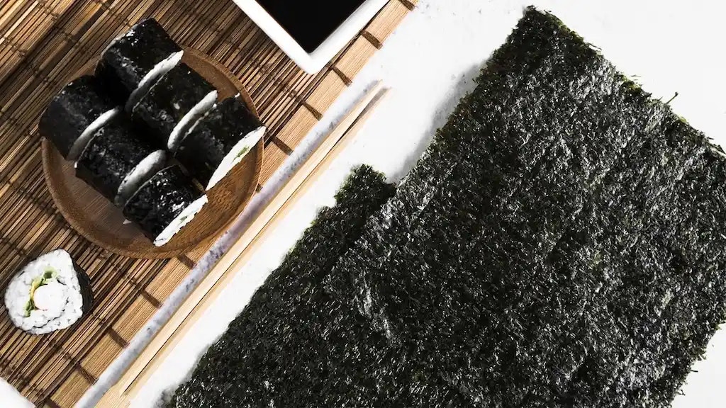 warum sind Nori Blätter so gesund? Bild, auf dem mehrere Nori Blätter zu sehen sind.