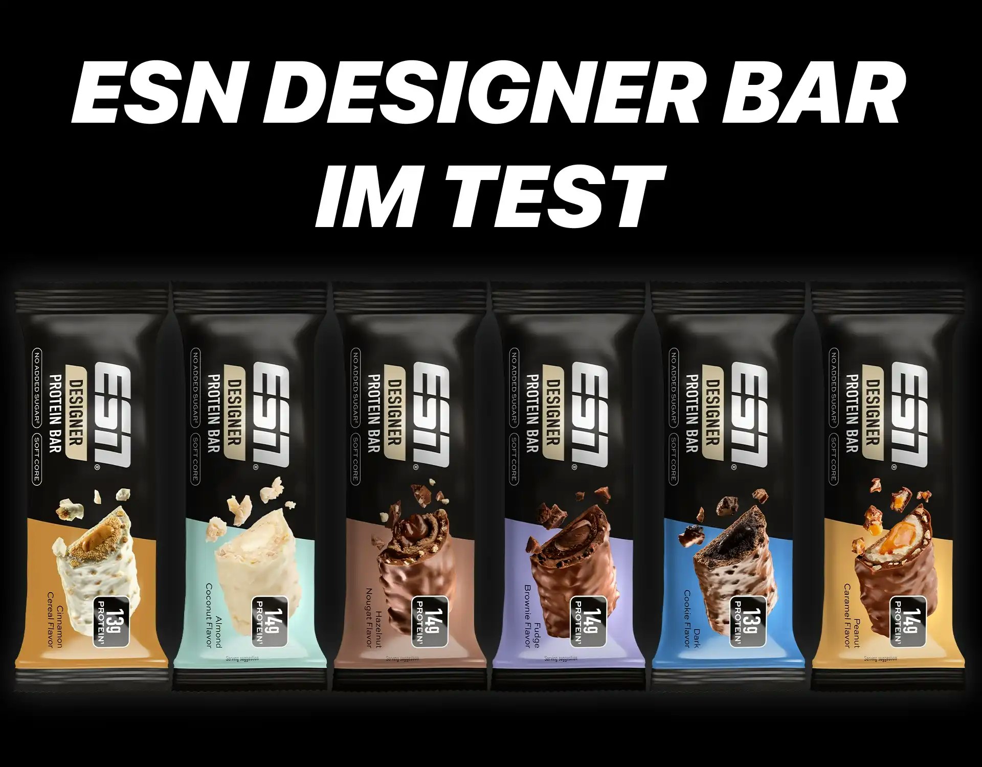 ESN Designer Bars im Test – Welche Sorte ist die beste?