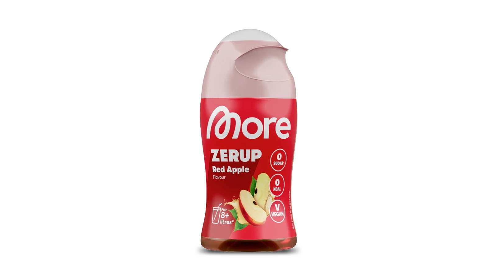 Produktbild von einer Flasche More Nutrition Zerup.