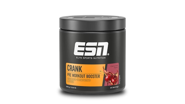 Produktbild von einer Dose ESN Crank Pre Workout Booster.