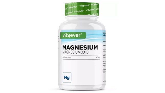 Produktbild einer Dose mit Magnesium von Vit4ever.