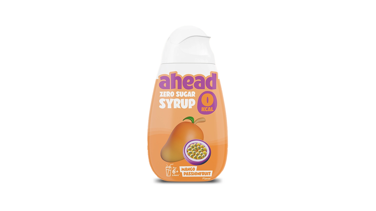 Ahead Zero Sugar Syrup Produktbild.