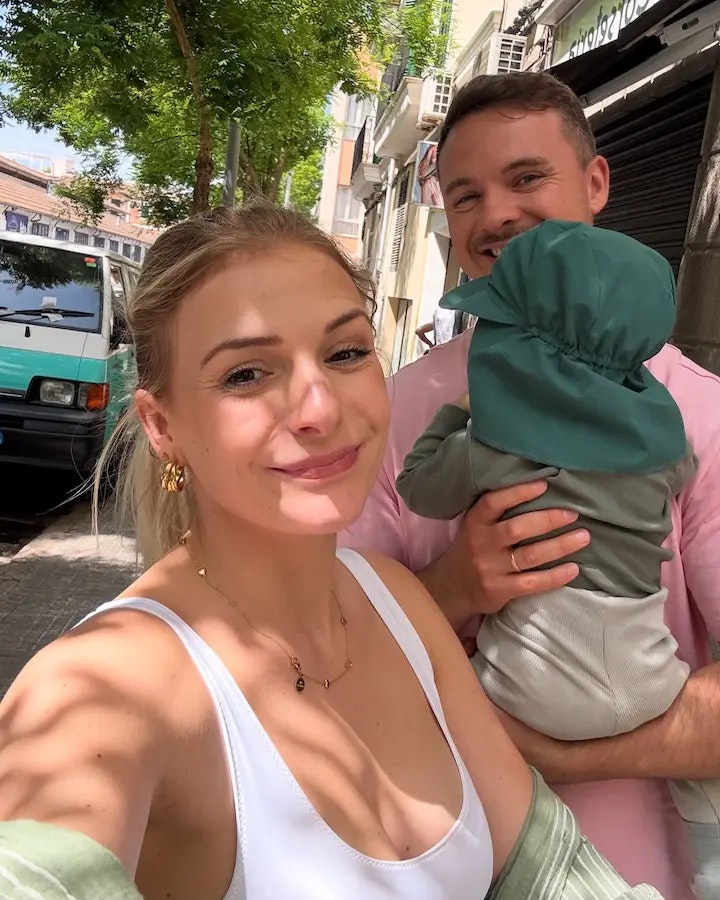 Bild von Mandy Brobeck aka Healthy Mandy mit Ihrem Mann Fitnessoskar