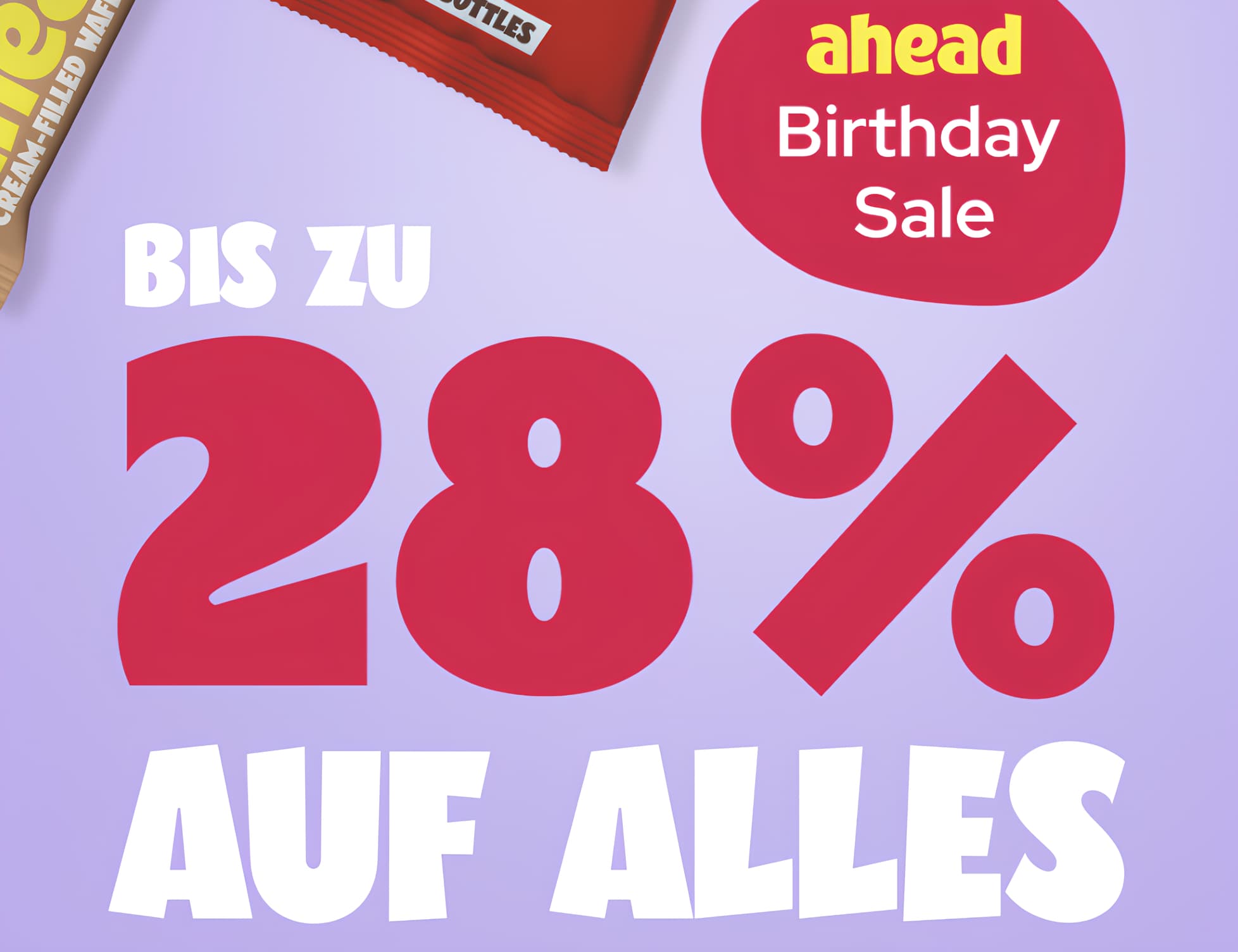 Bis zu 28% auf alles bei ahead