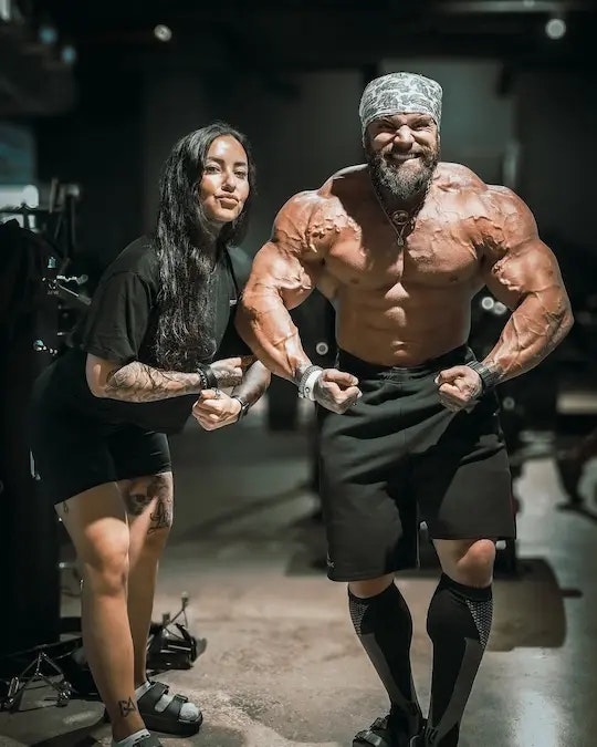 Mike Sommerfeld mit Freundin