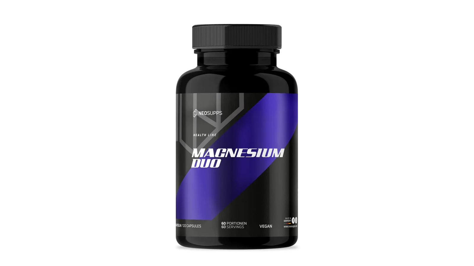 Neosupps Magnesium Duo Produktbild.