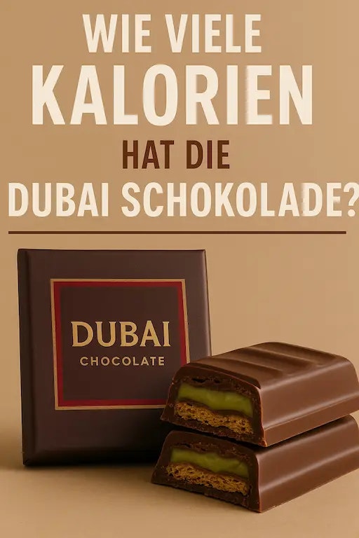 Wie viel Kalorien hat die Dubai Schokolade?